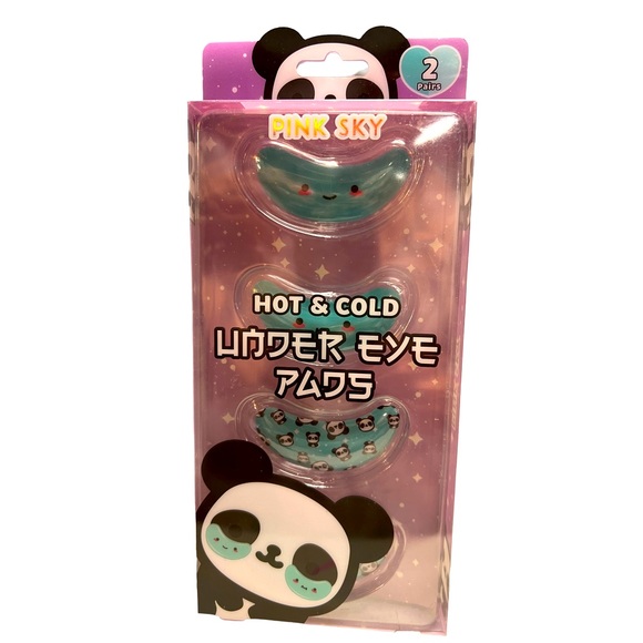 Panda Bear Beauty Bundle Qty 7 Forever 21 Pink Sky Mirror Brush Wash Eye Pads - Picture 10 of 15